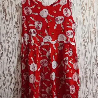 پیراهن تابستانه نخی