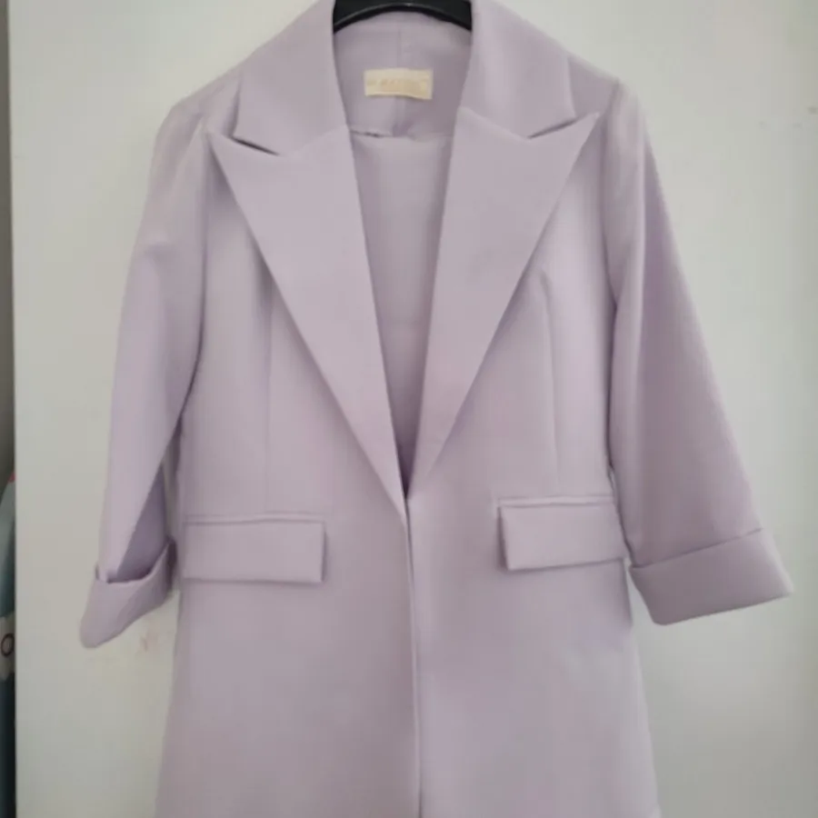 کت و شلوار یاسی رنگ نو