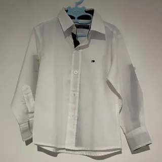 پیراهن سفید پسرانه