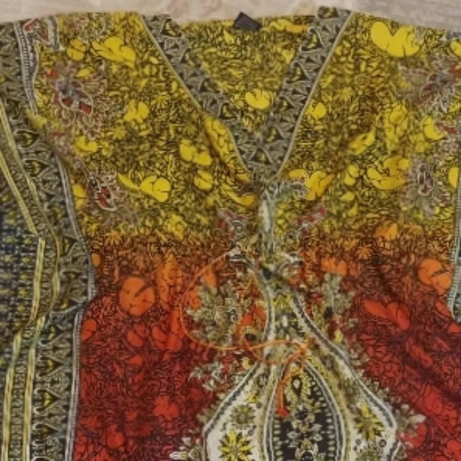 پیراهن هندی عبایی بلند