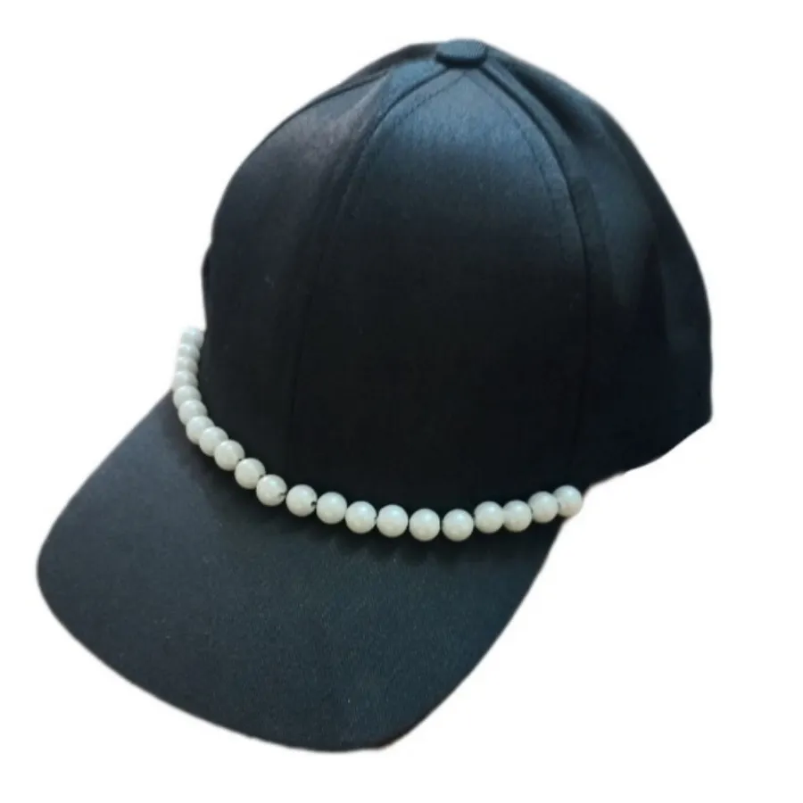 کلاه کپ تابستونی مرواریدی
