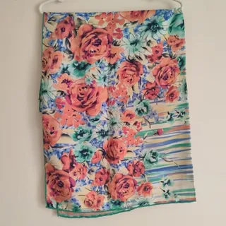 روسری ساتن ابریشم