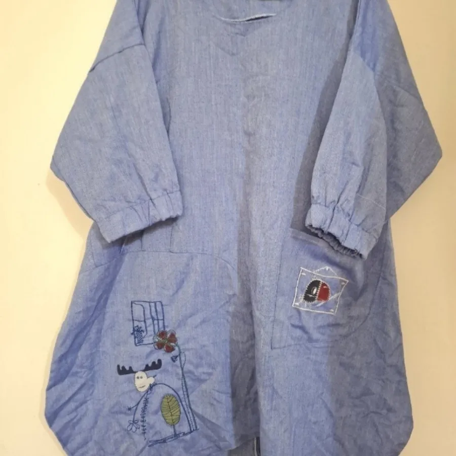 پیراهن هنری بلند