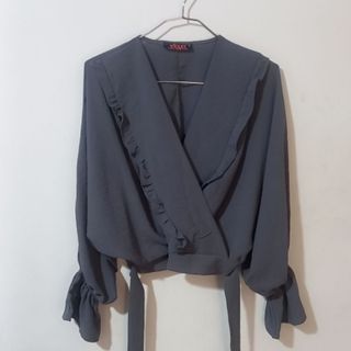 شومیز طوسی