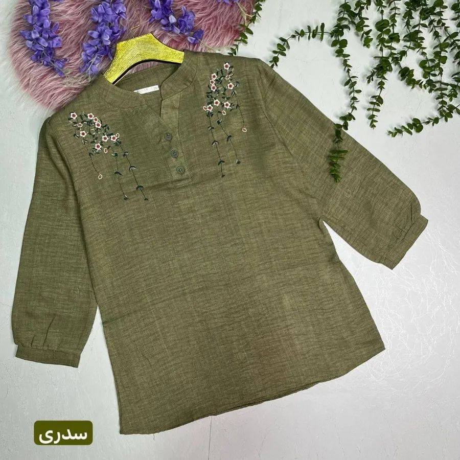 تونیک گلدوزی