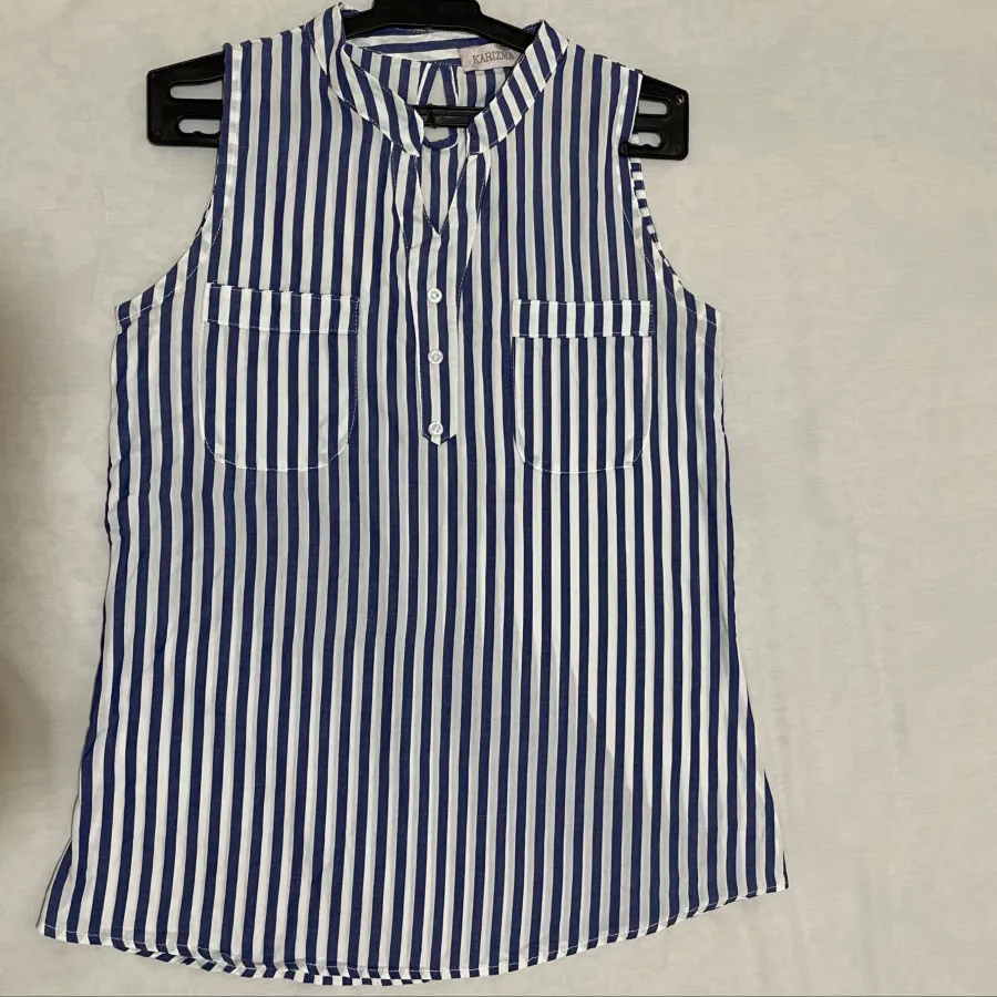 تاپ راه راه دوبار پوشیده