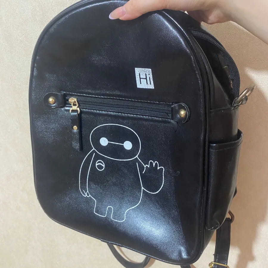 کوله مشکی ورنی