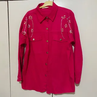 شومیز سرخابی ترک