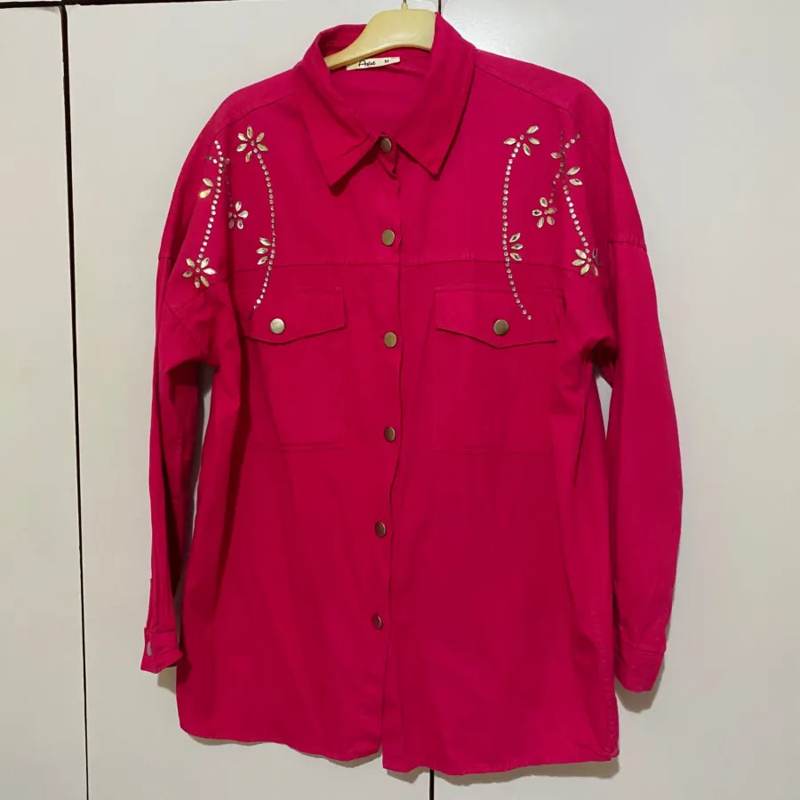 شومیز سرخابی ترک