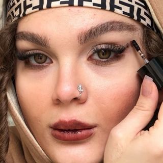 تینت لب قهوه ای برند گاش