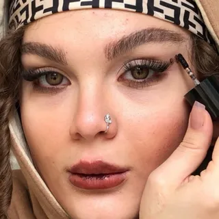 تینت لب قهوه ای برند گاش