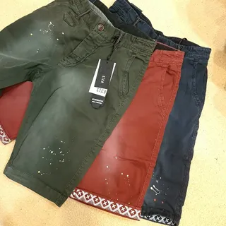 شلوارک وارداتی کتان