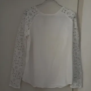 شومیز مجلسی آستین گیپور