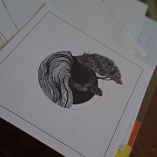 نقاشی درخت امید