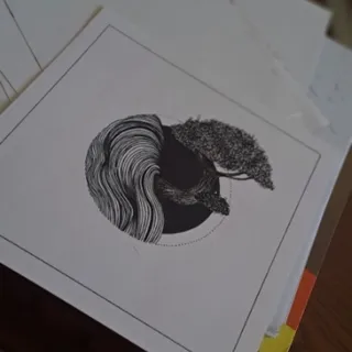 نقاشی درخت امید