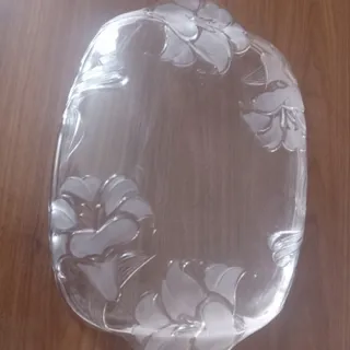 دیس کریستال گلدار