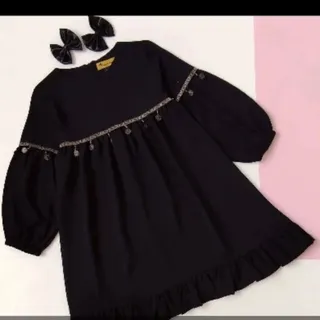 پیراهن مشکی دخترانه