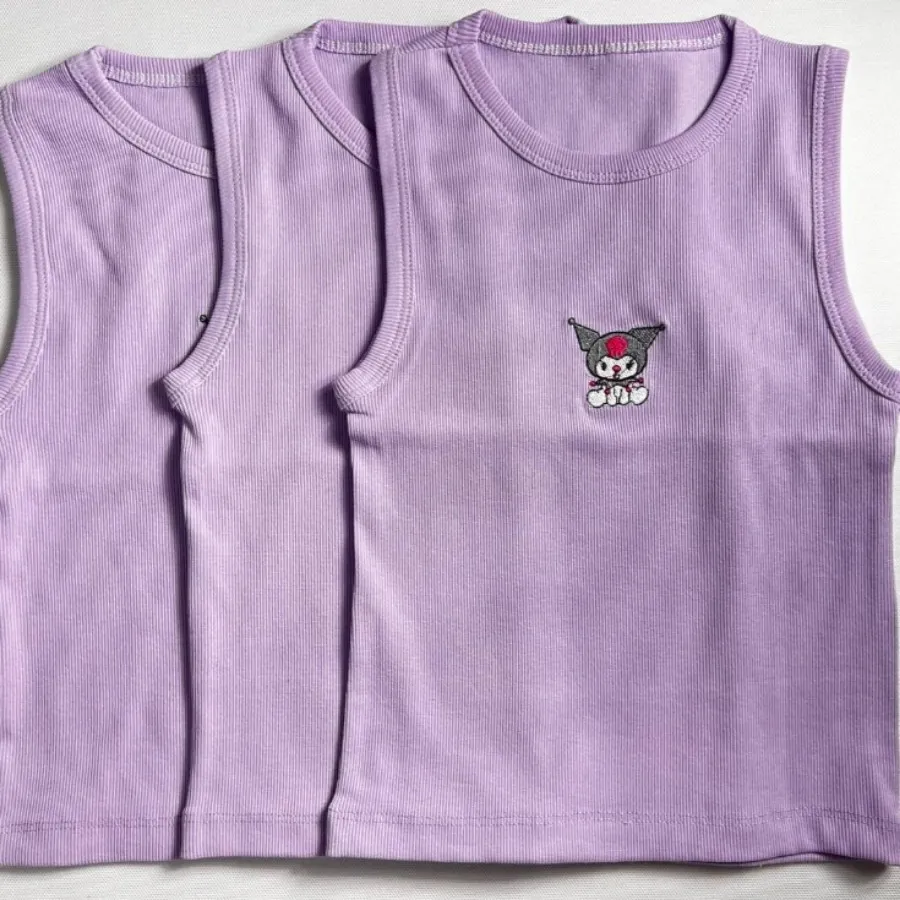 کراپ تاپ گلدوزی کزومی