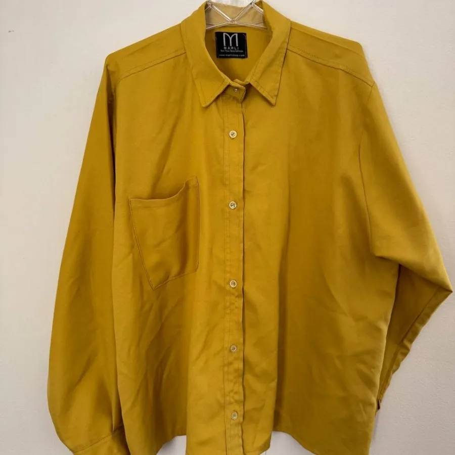 شومیز خاص زرد