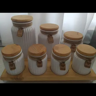 پا سماوری و جا ادویه ای