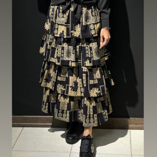 دامن چین چینی طبقه ایی