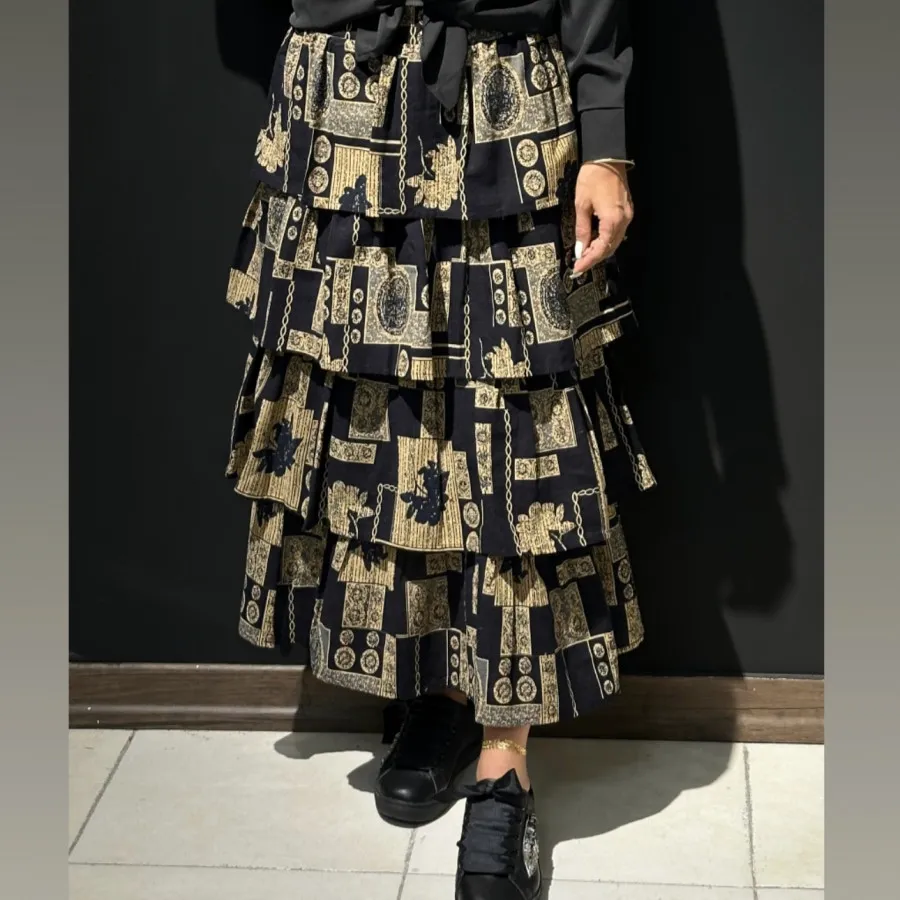 دامن چین چینی طبقه ایی