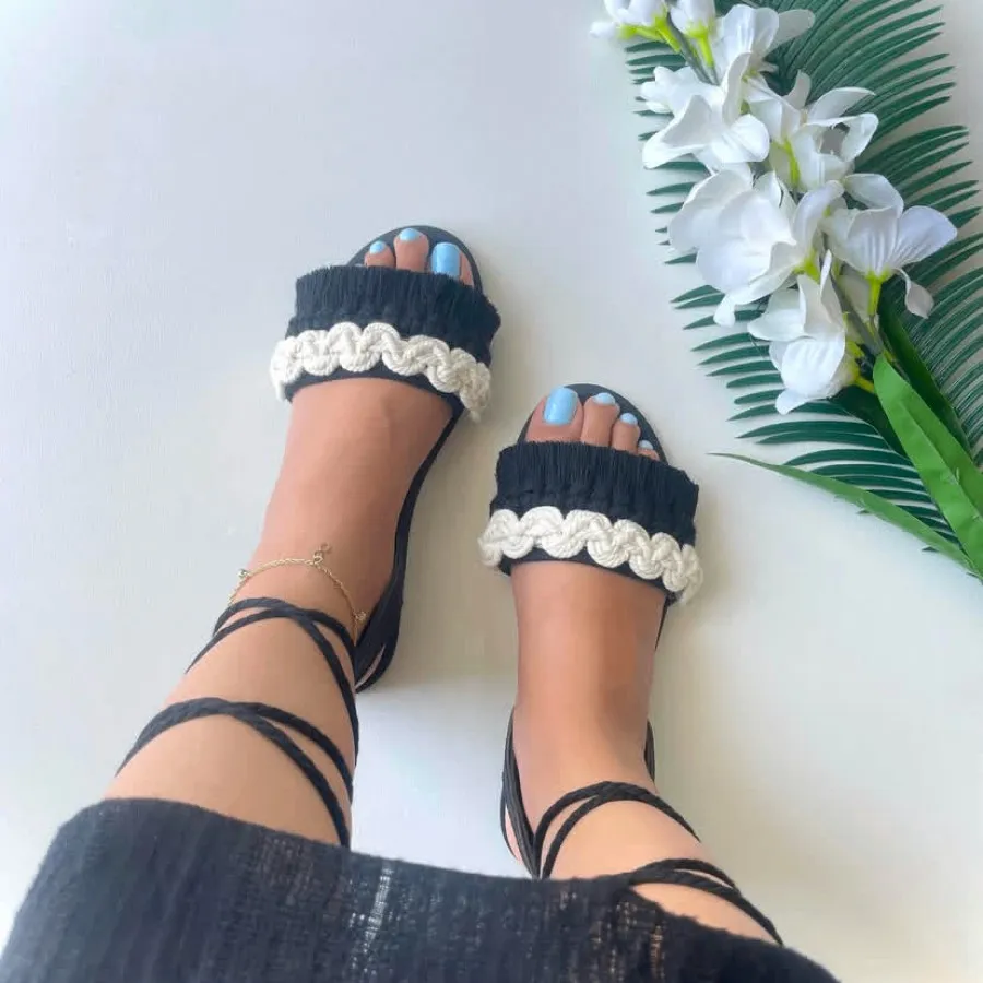 صندل مکرومه