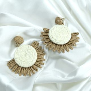 گوشواره کنفی تابستونی