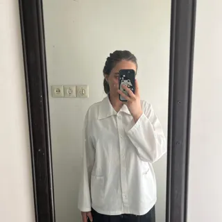 شومیز لنین سفید