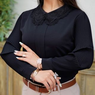 شومیز آستین پلیسه