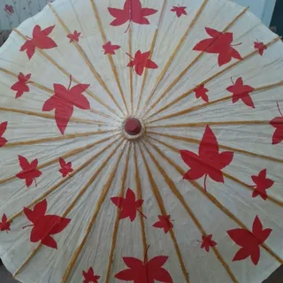 دکوری چتر کاغذی