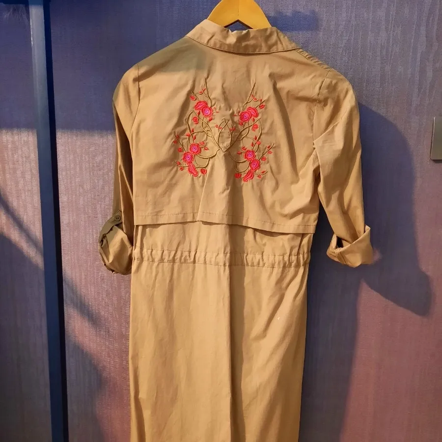 مانتو ترک گلدوزی شده