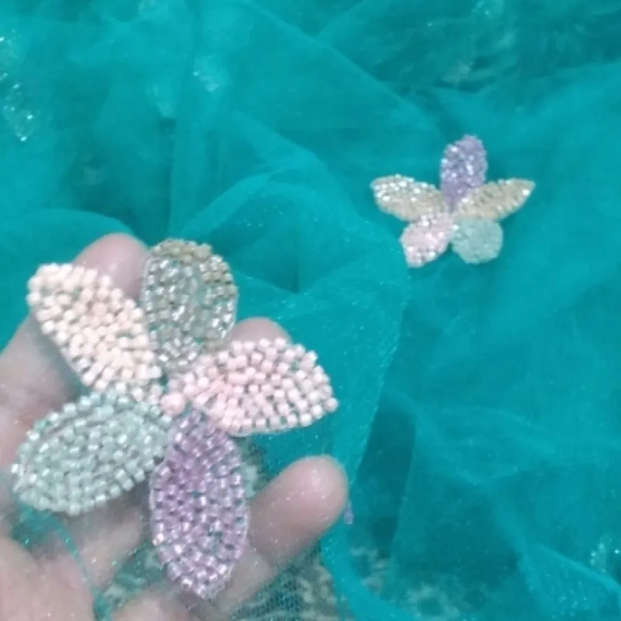 پارچه  توردست دوز