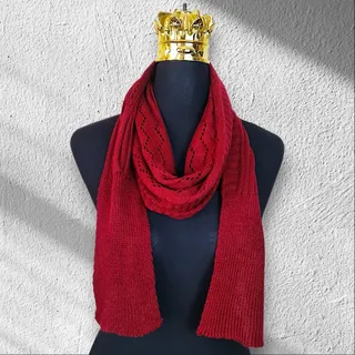 شال بافت زرشکی