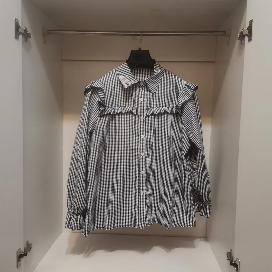 شومیز دم استین چین سویدی