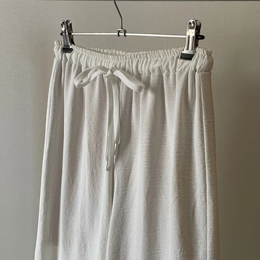 شلوار سفید تابستونی