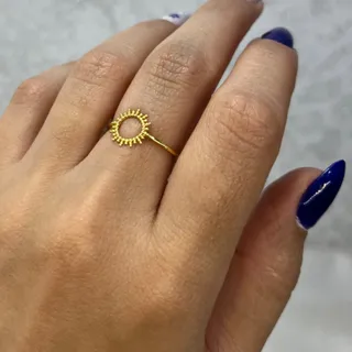 انگشتر نقره آبکاری طلا