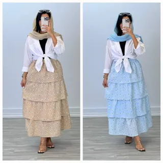 دامن طبقه ای