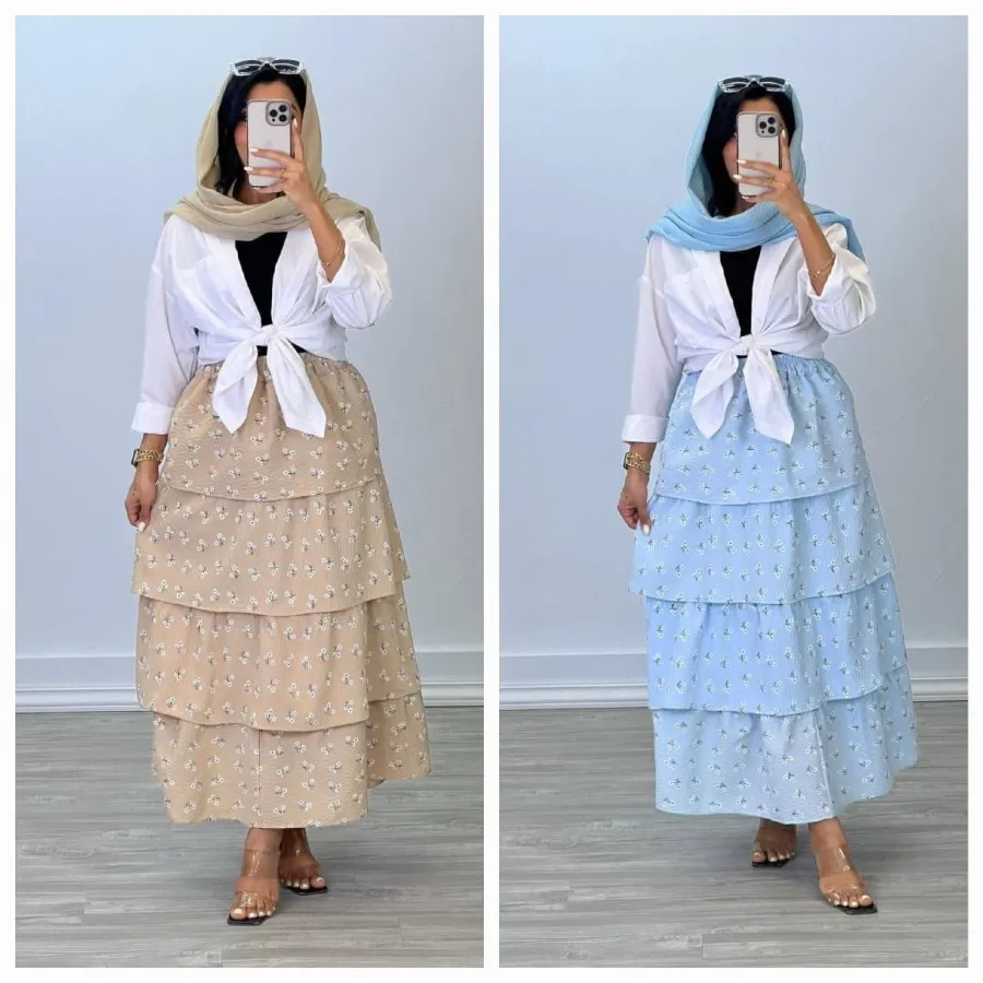 دامن طبقه ای