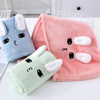 کلاه حوله‌ای حمام خرگوش