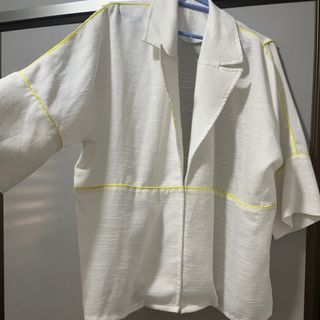 مانتو لینن زردکره ای??