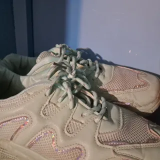 کتونی فشن سالم سبز و سفید