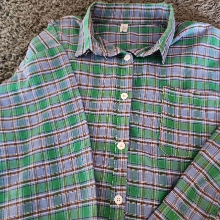 شومیز چهارخونه شیک