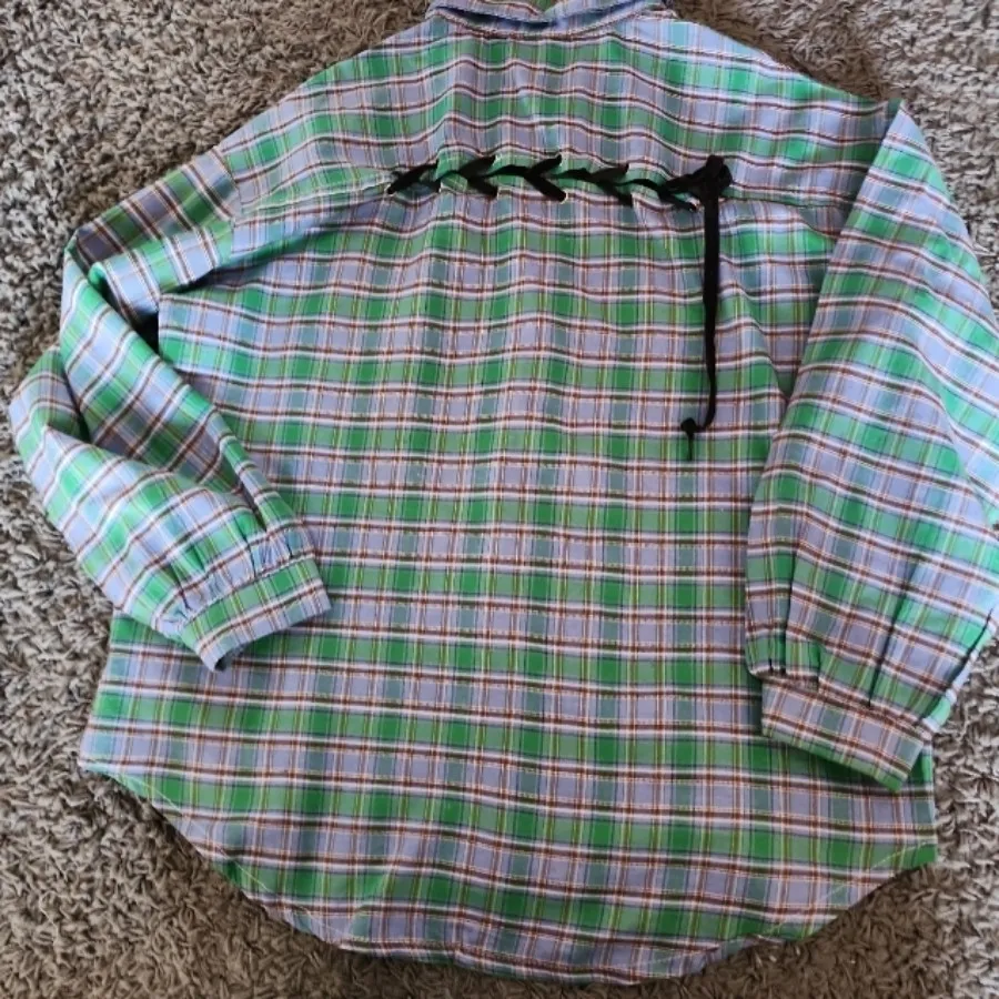 شومیز چهارخونه شیک