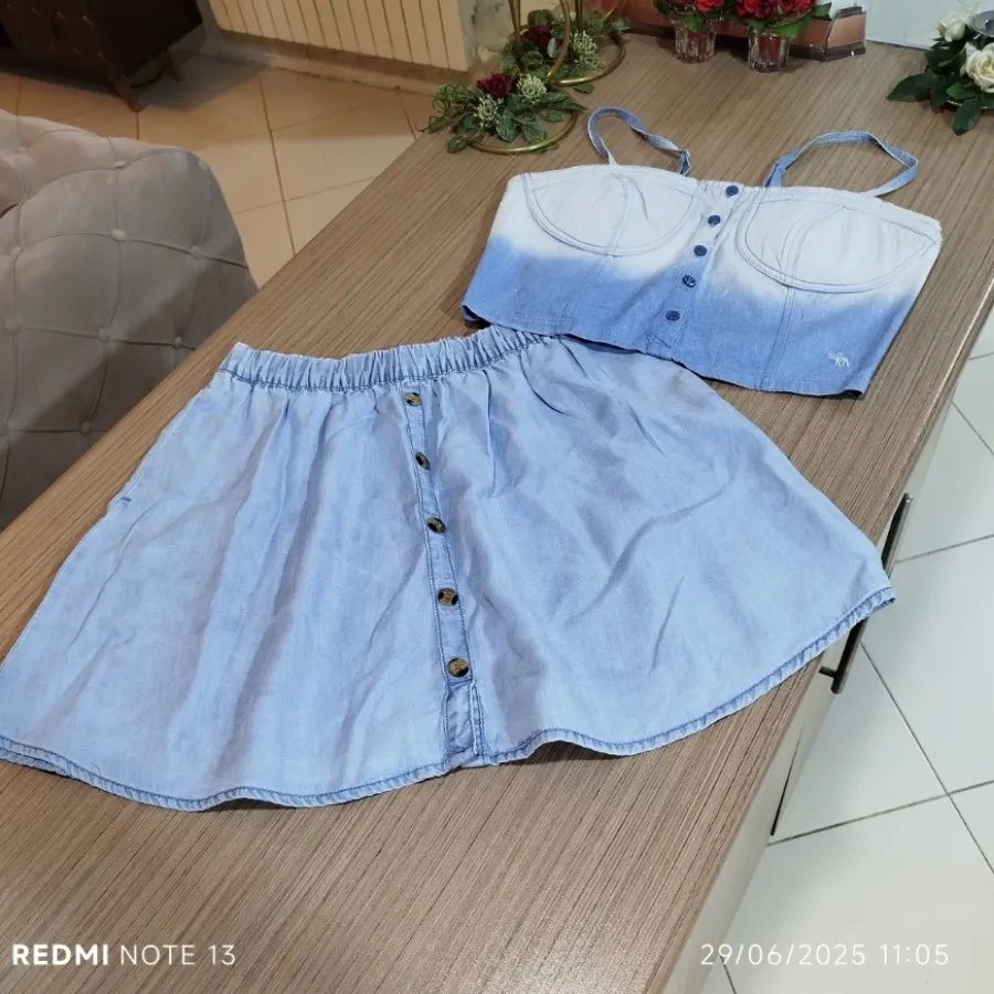 کراپ و دامن Abercrombie