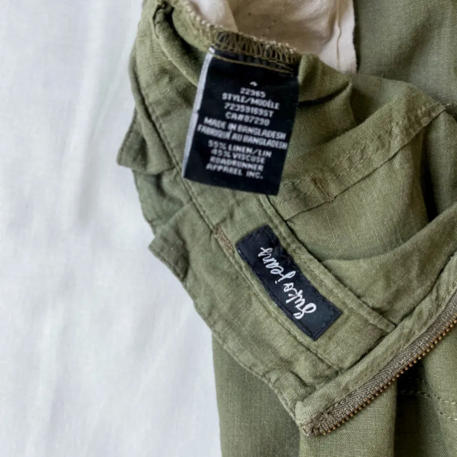 دامن لینن کتان