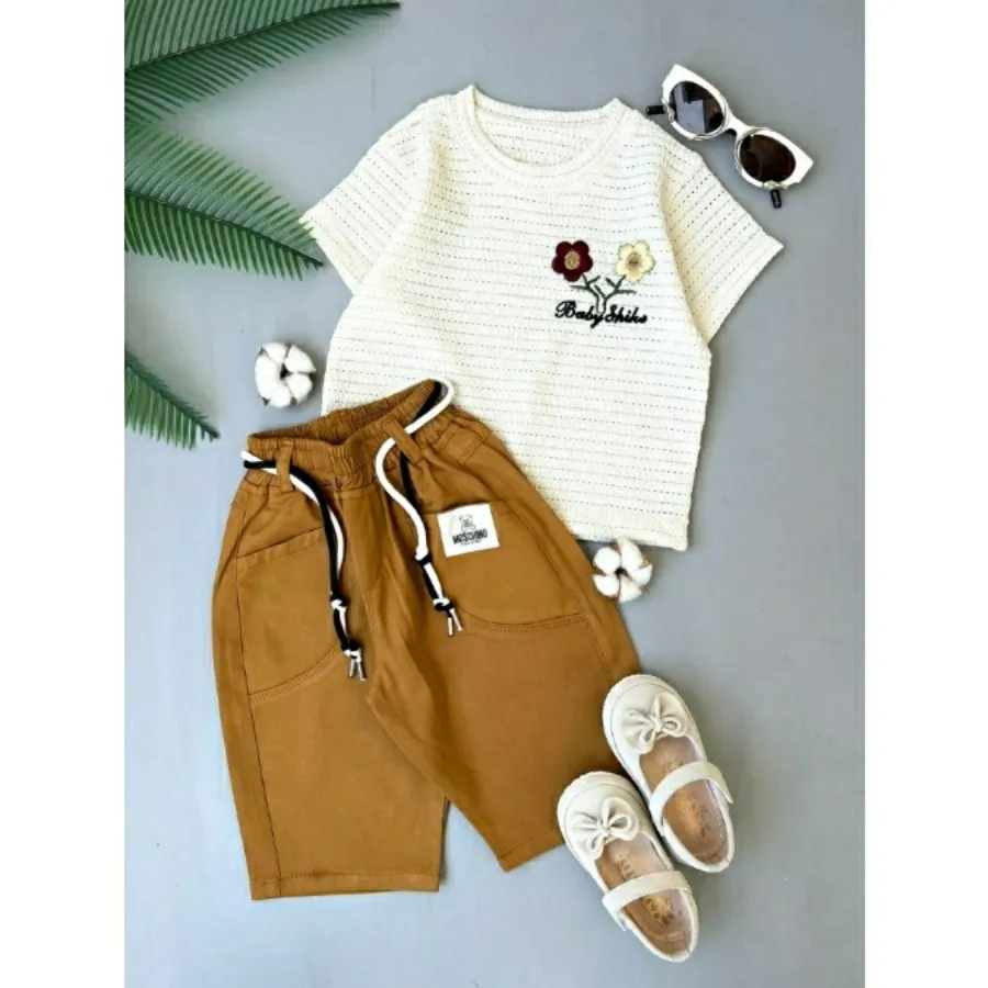 کراپ شلوارک مراکشی