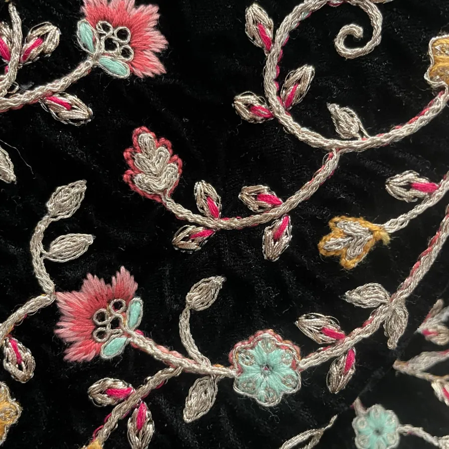 کت تک کراپ مخمل سنتی