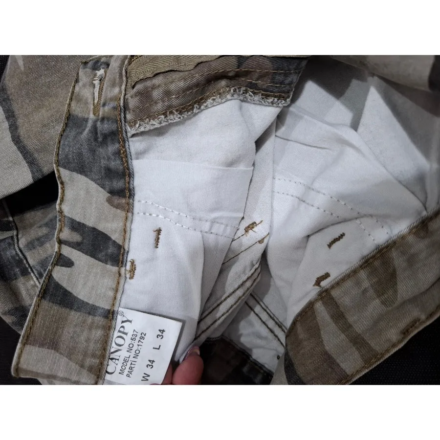 شلوار کتان خارجی