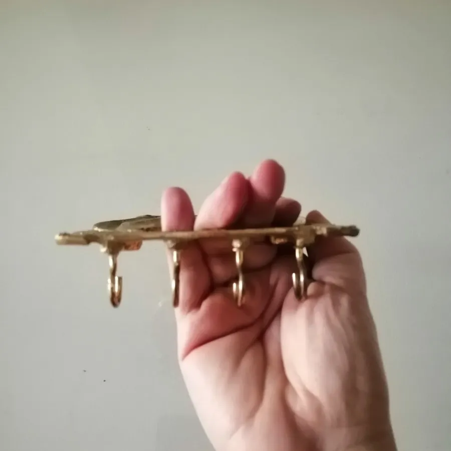 جاکلیدی دیواری برنز اسب